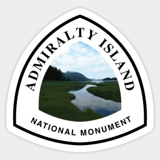 Admiralty Island National Monument trail marker Sticker